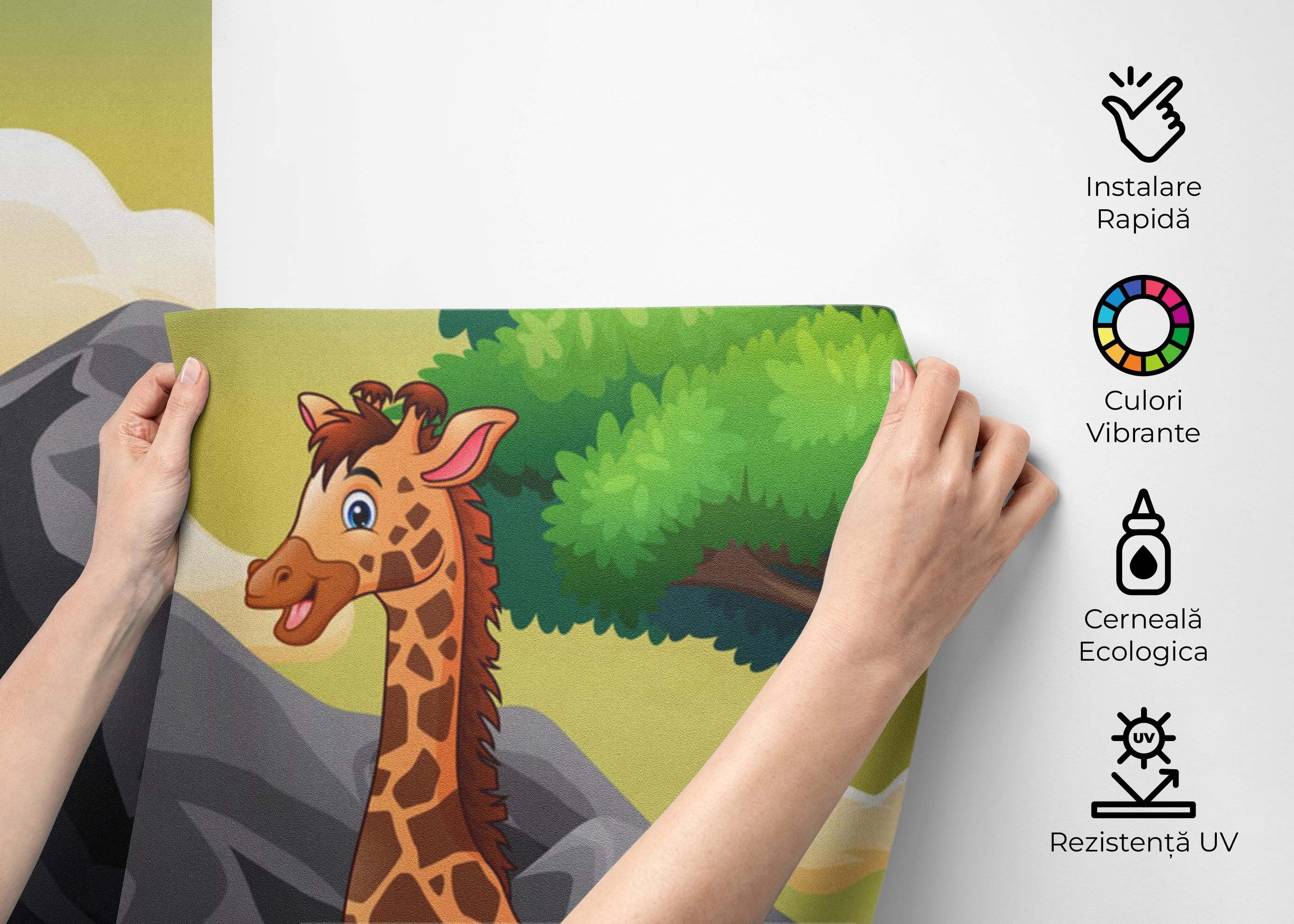 Cartoon Zebra mockup 2