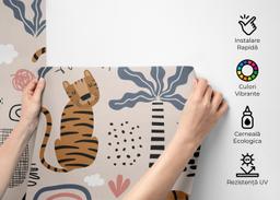 Cute Tiger Art mockup 2
