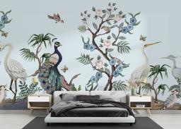 Pretty Tree Birds Art mockup 3
