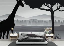 Zebra Shilouette Art mockup 3