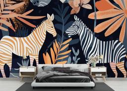 Zebra Wall Art mockup 3