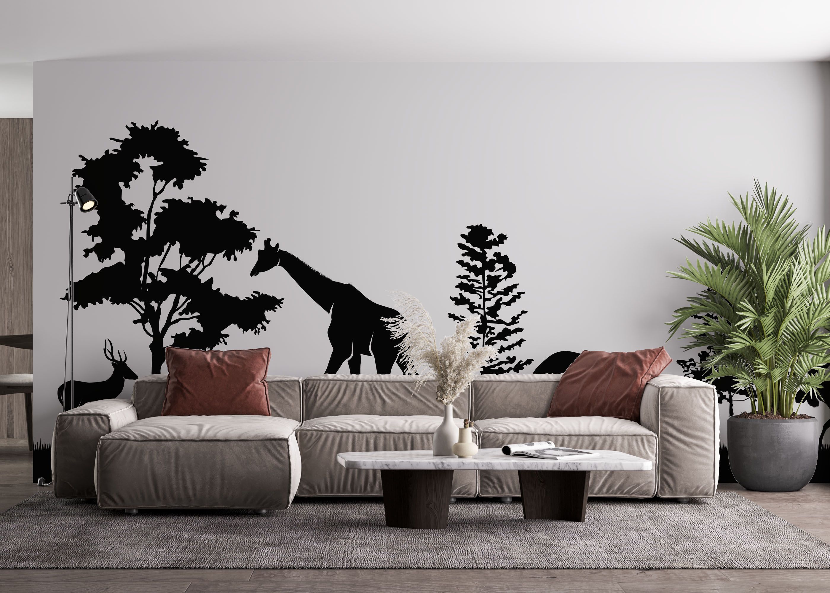 Animal Shilouette mockup 4