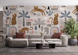 Cute Tiger Art mockup 4