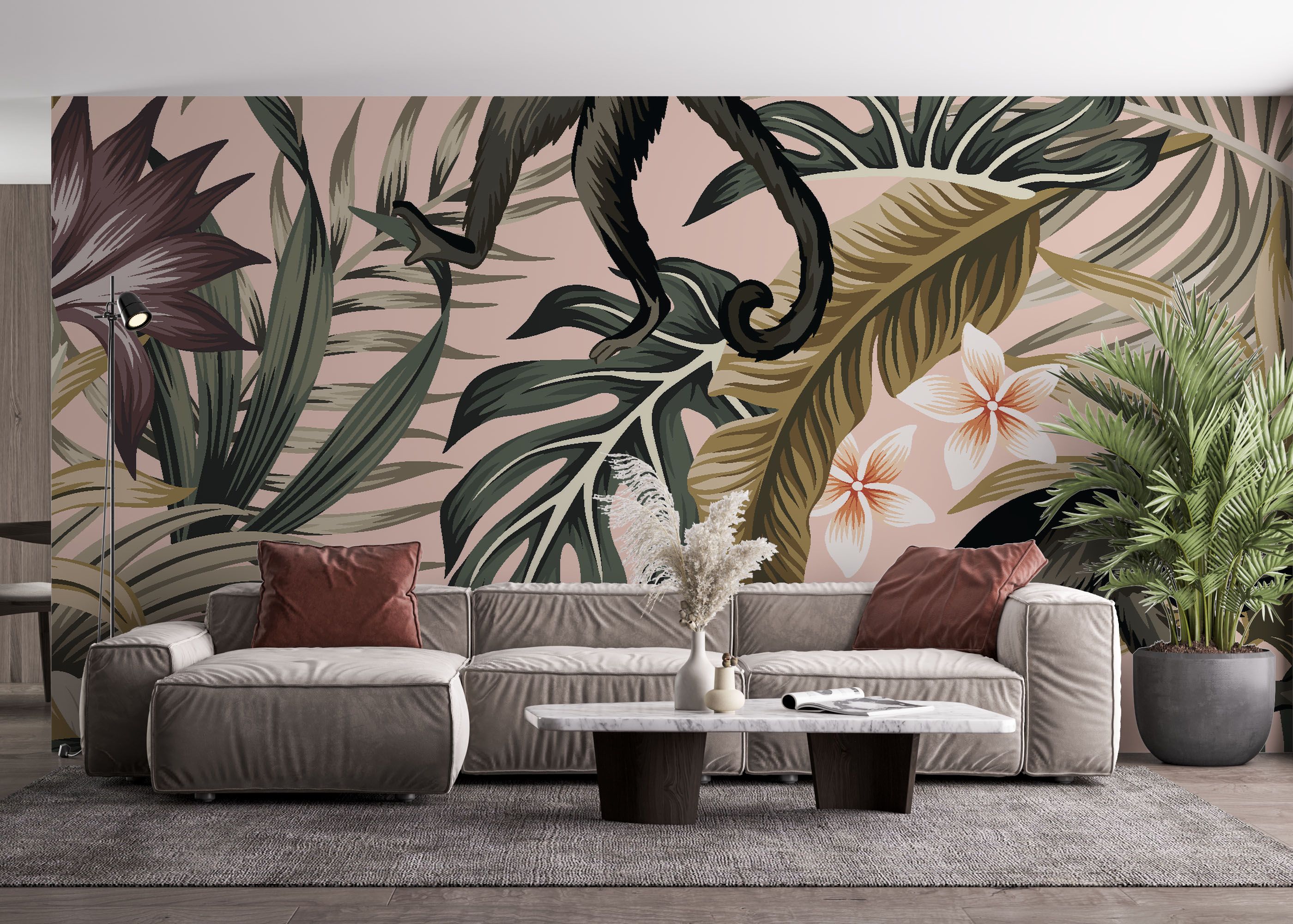 Grey Monkey Art mockup 4