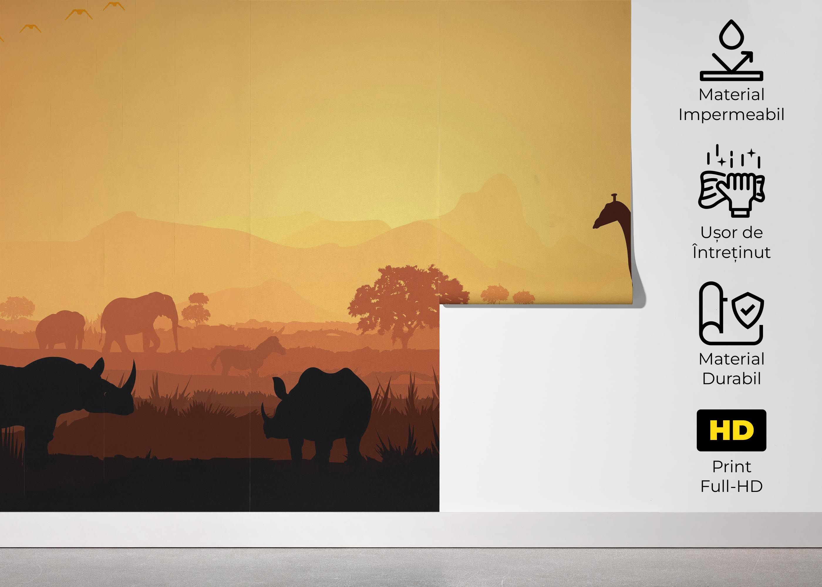 Animal Forest Shilouette mockup 5