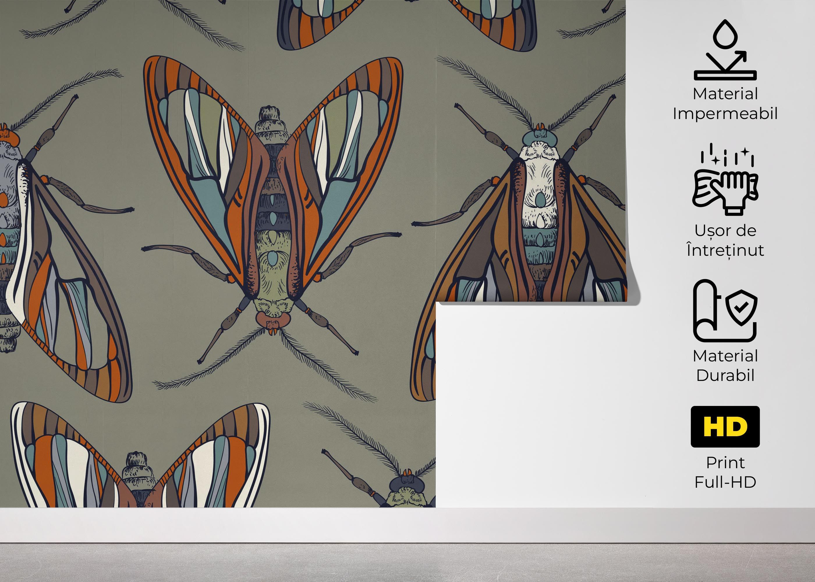 Brown Insect mockup 5