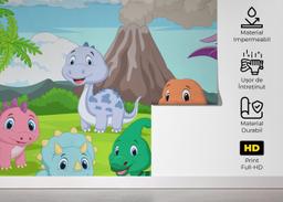 Cartoon Baby Dinosaurs mockup 5