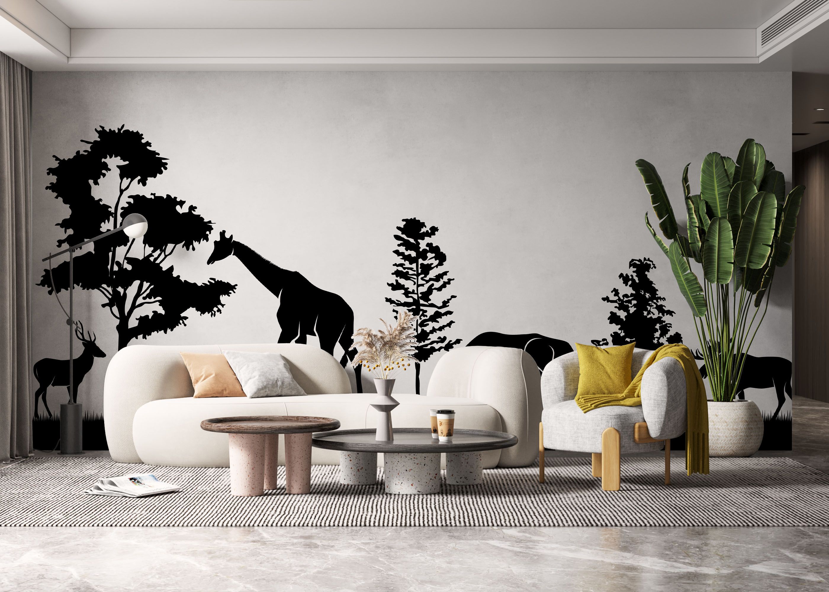 Animal Shilouette mockup 6