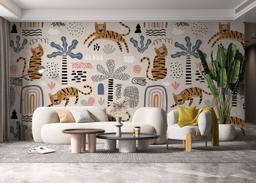 Cute Tiger Art mockup 6