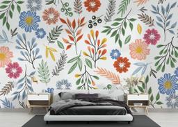Colored Flower Pattern mockup 3