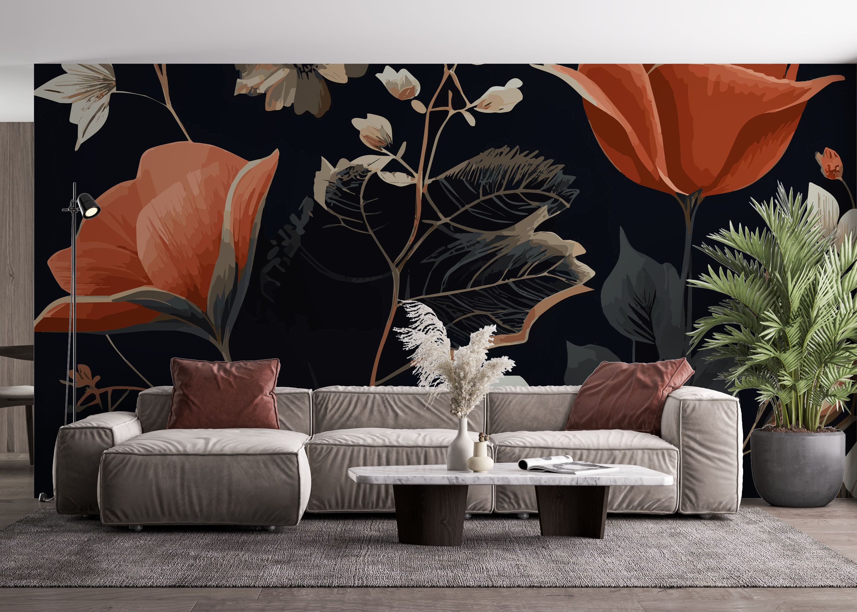 Grey Leaf Tulip mockup 4