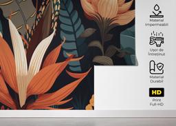 Brown Orange Plants mockup 5