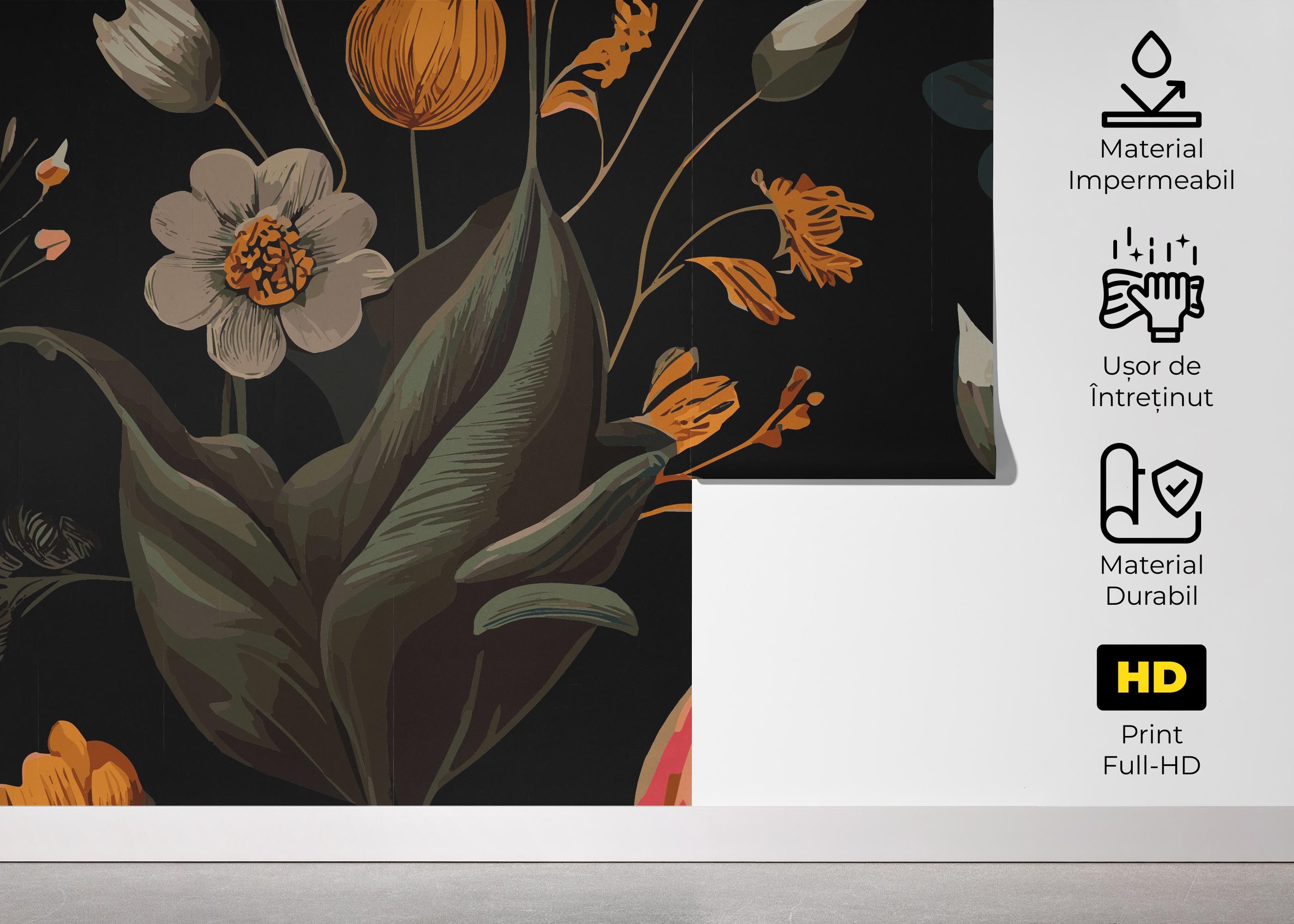 Cream Tulip Art mockup 5