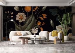 Cream Tulip Art mockup 6