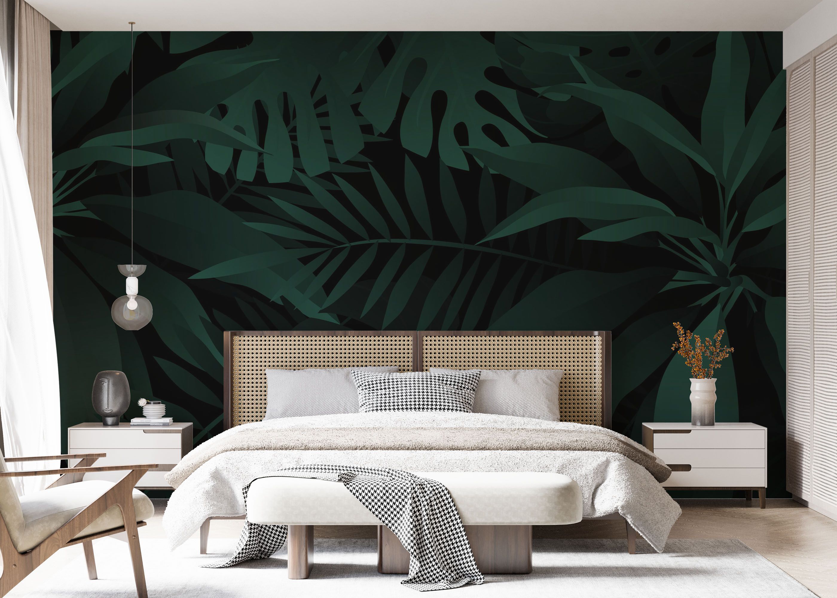 Dark Green Leaves mockup 7