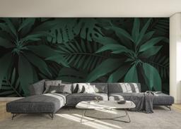 Dark Green Leaves mockup 0