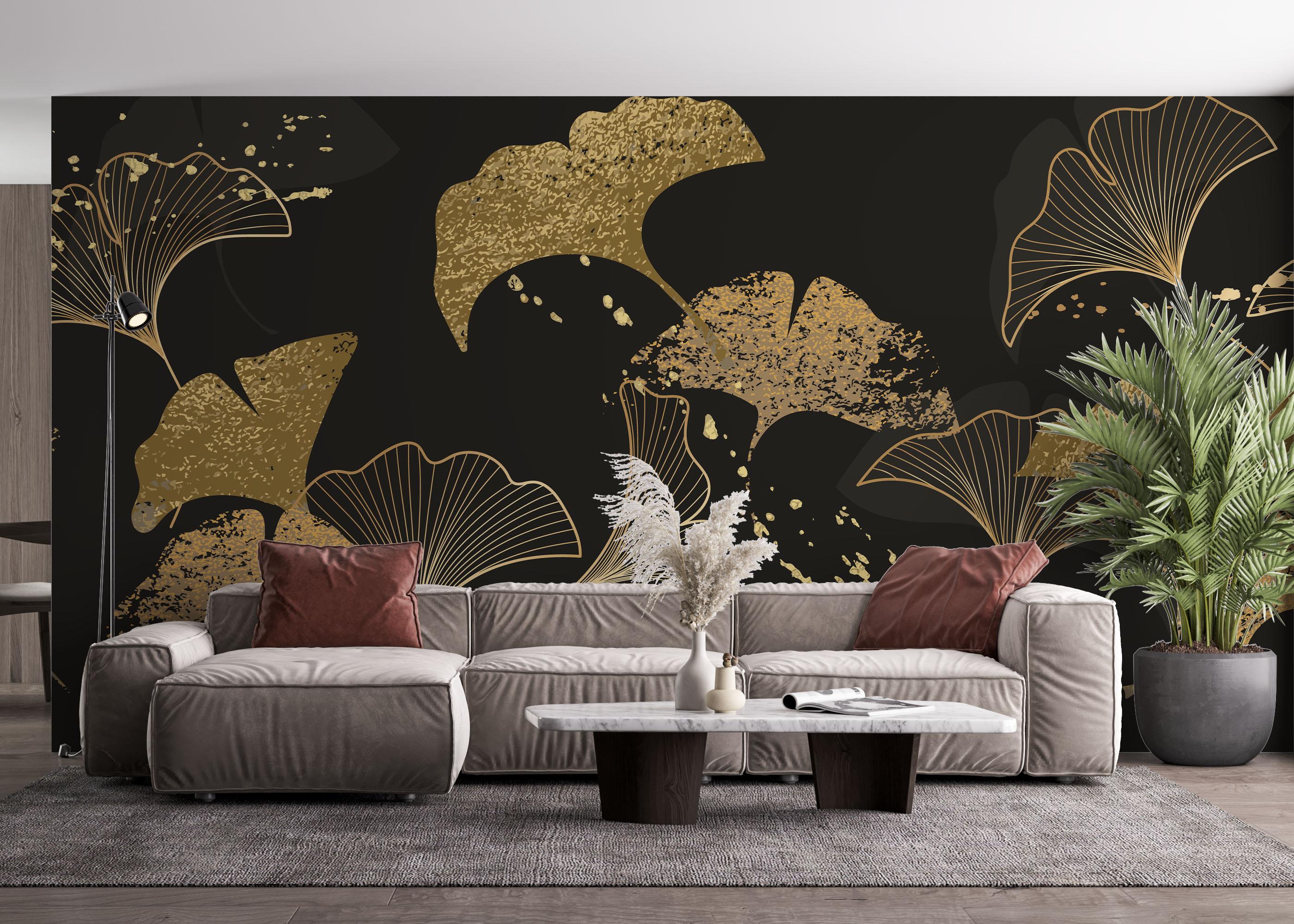 Fototapet Asian Autumn mockup 4