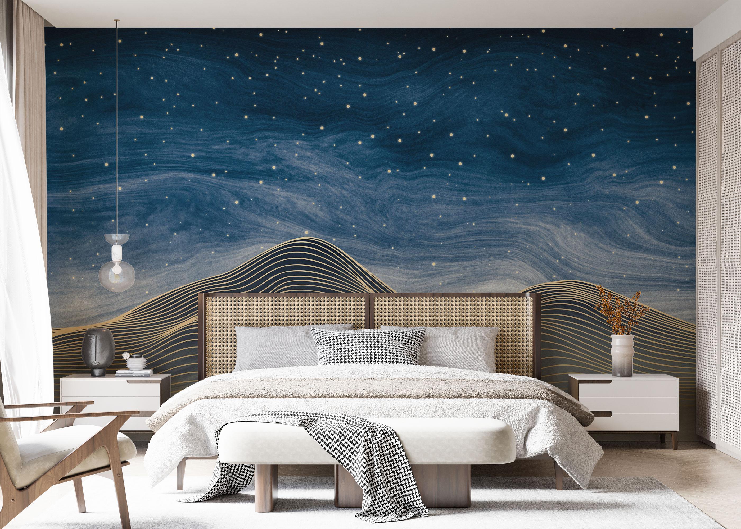 Fototapet Desert Night mockup 7