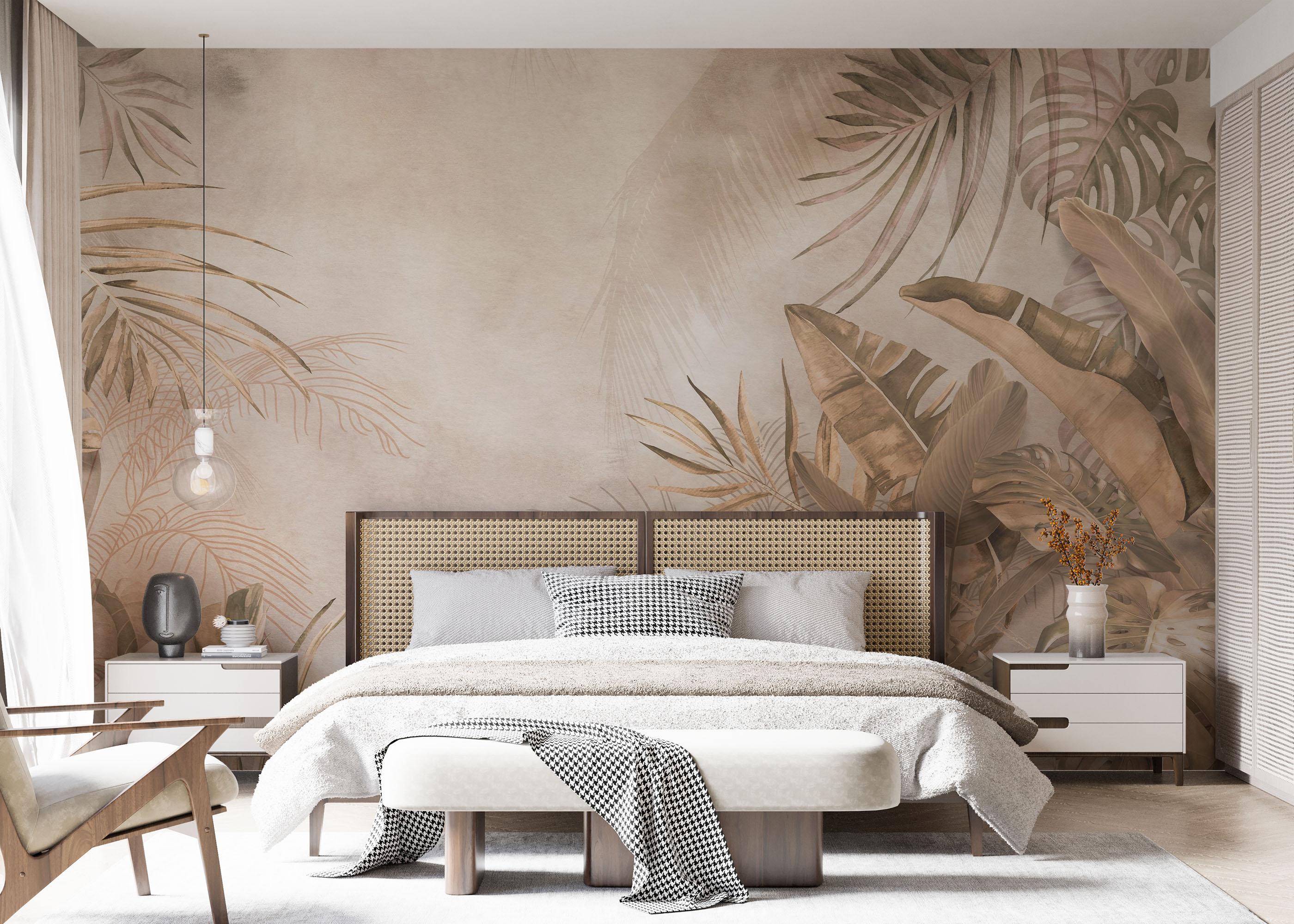 Fototapet Metalic Jungle mockup 7