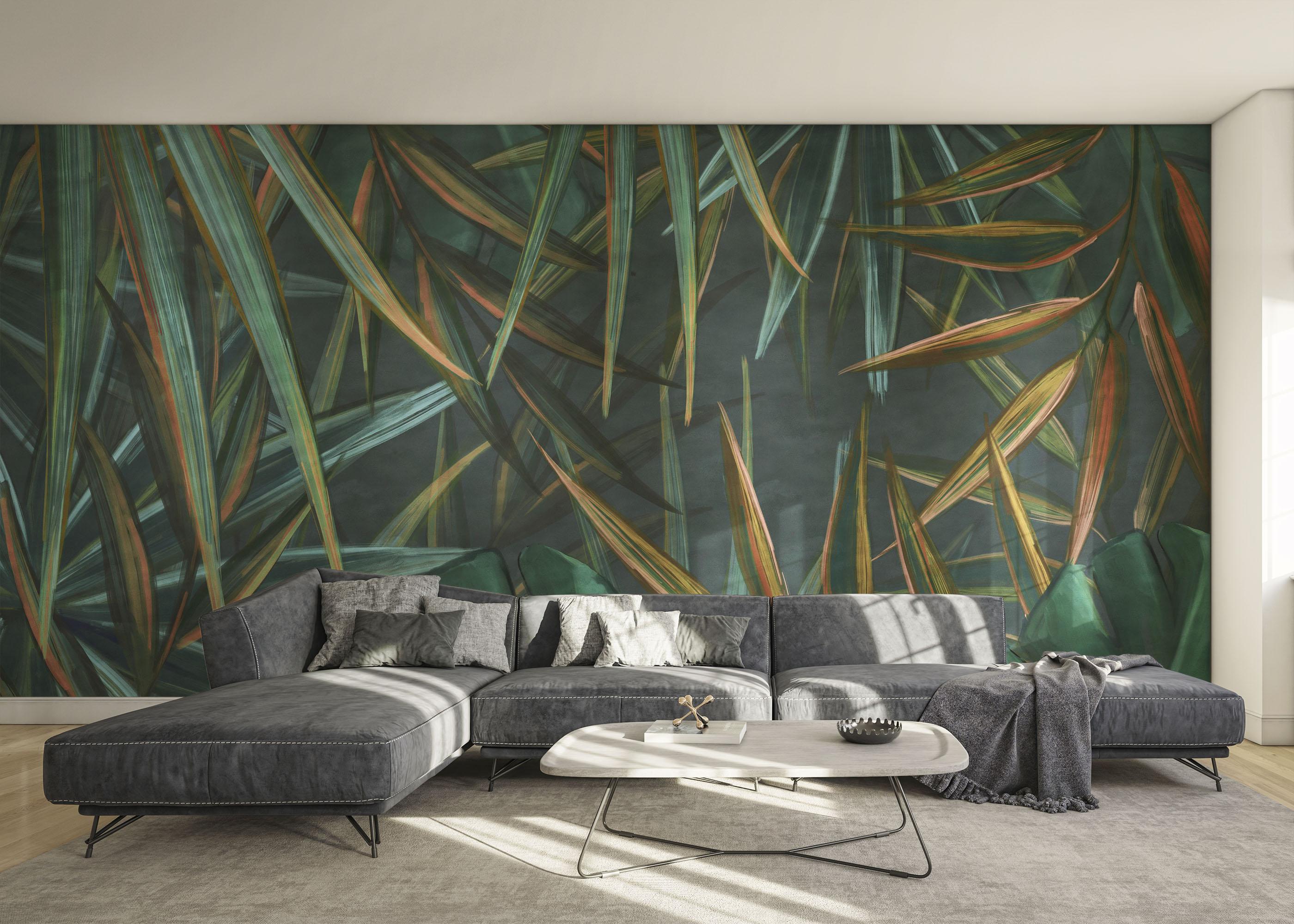 Fototapet Close Up Jungle mockup 0