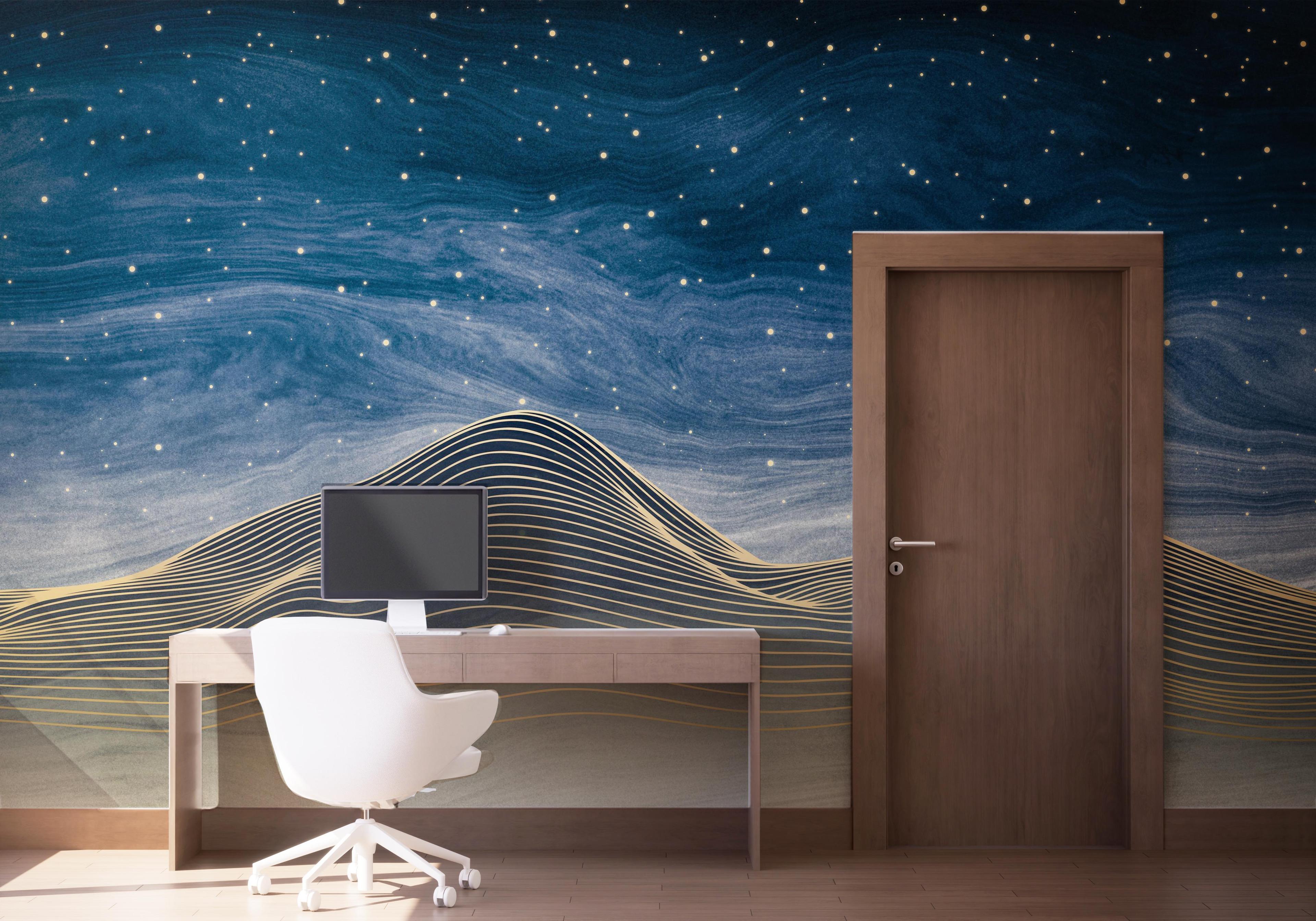 Fototapet Desert Night mockup 1