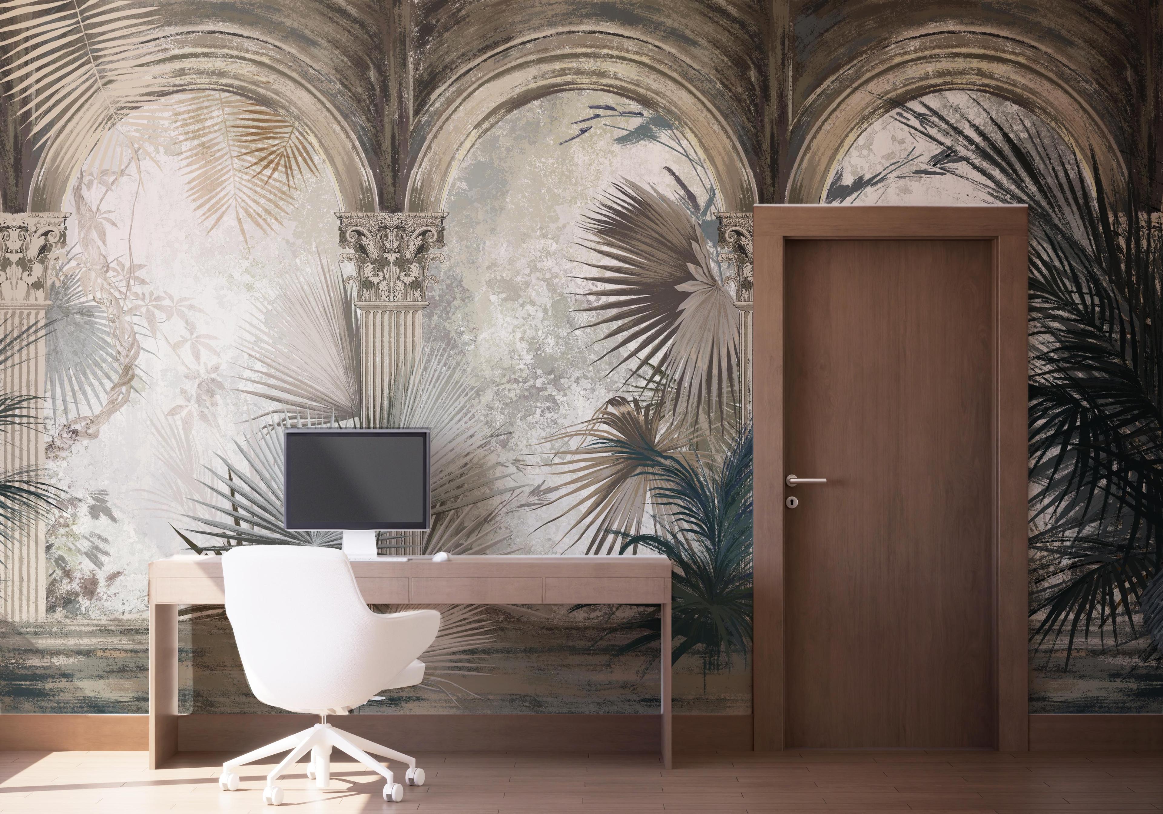 Fototapet Greek Colums mockup 1