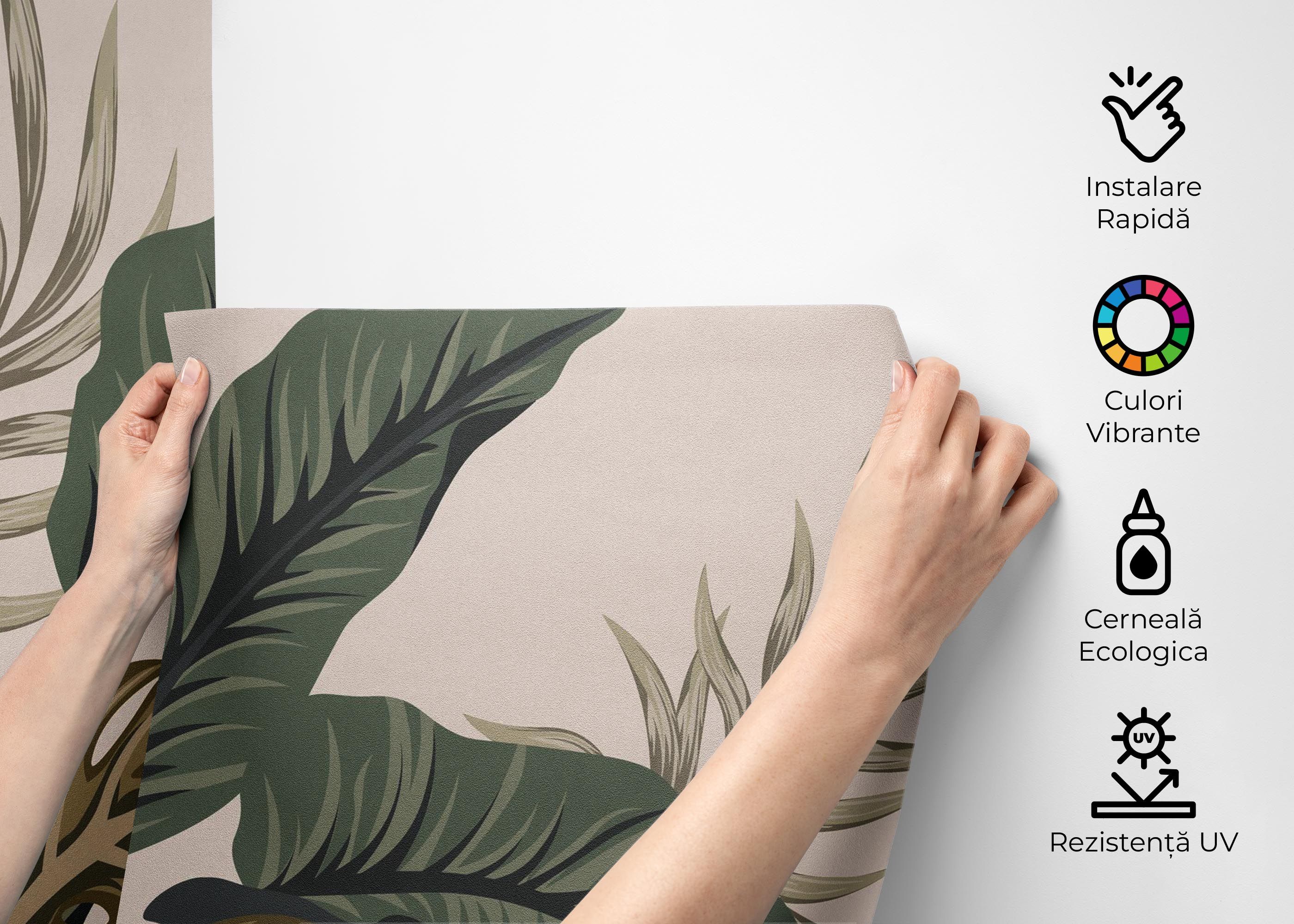 Cream Green Jungle mockup 2