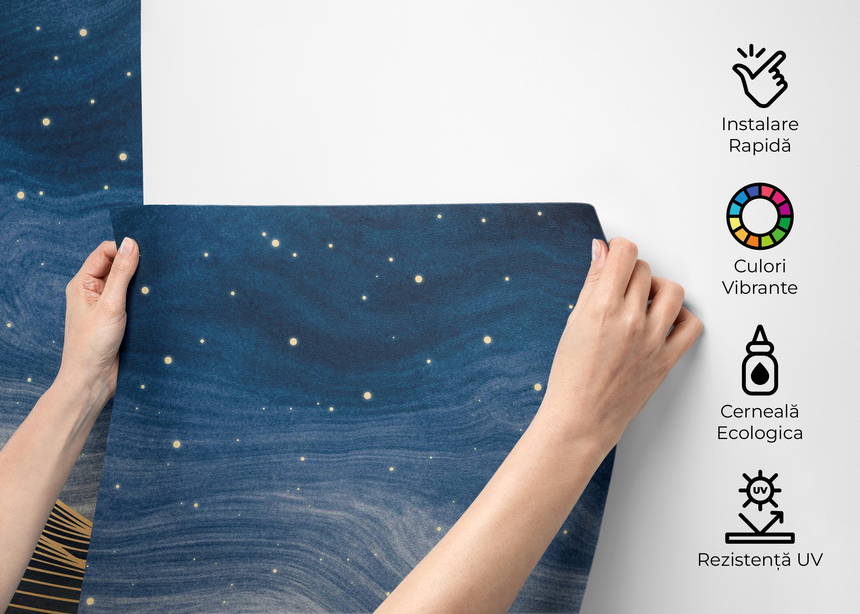 Fototapet Desert Night mockup 2