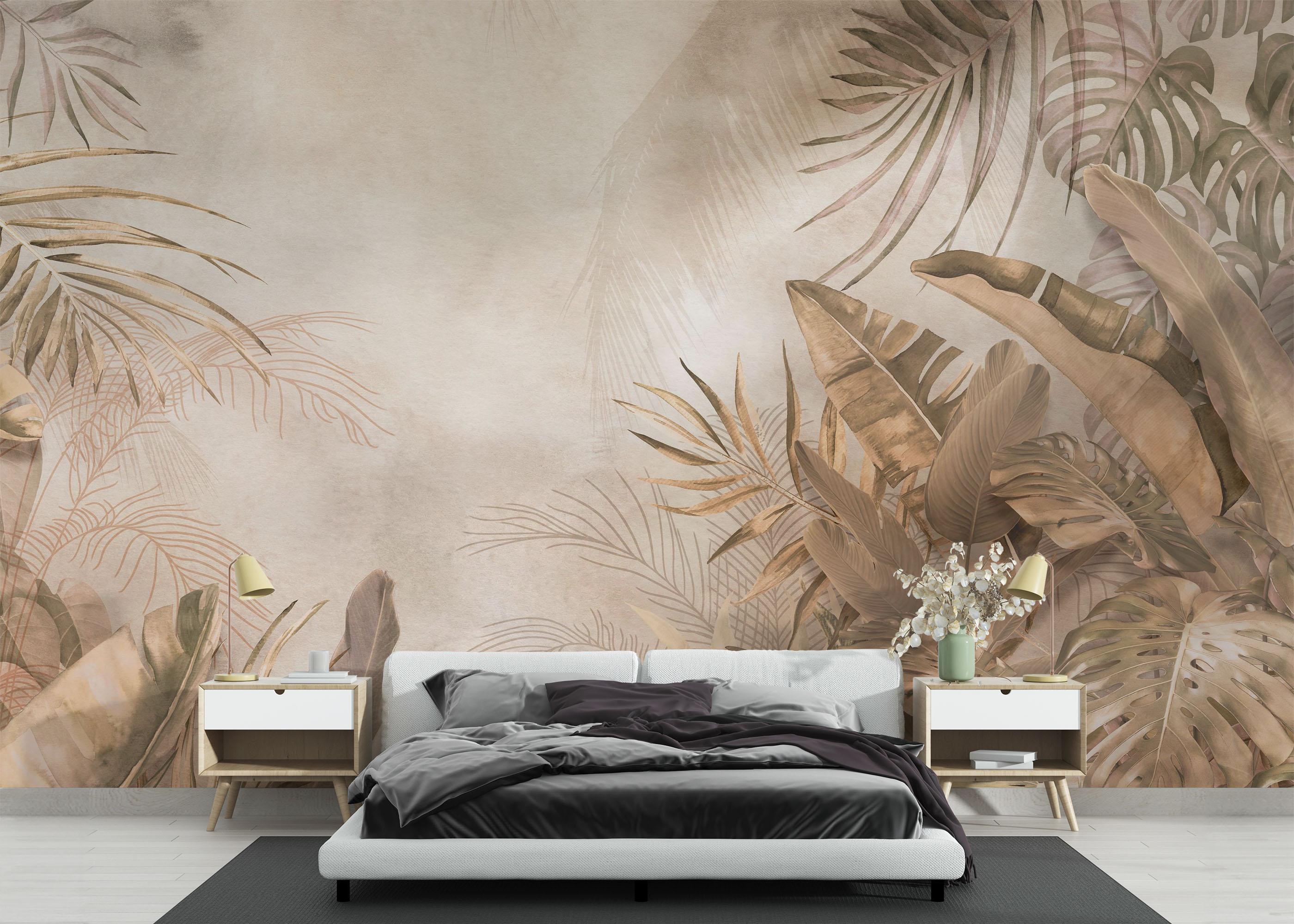 Fototapet Metalic Jungle mockup 3