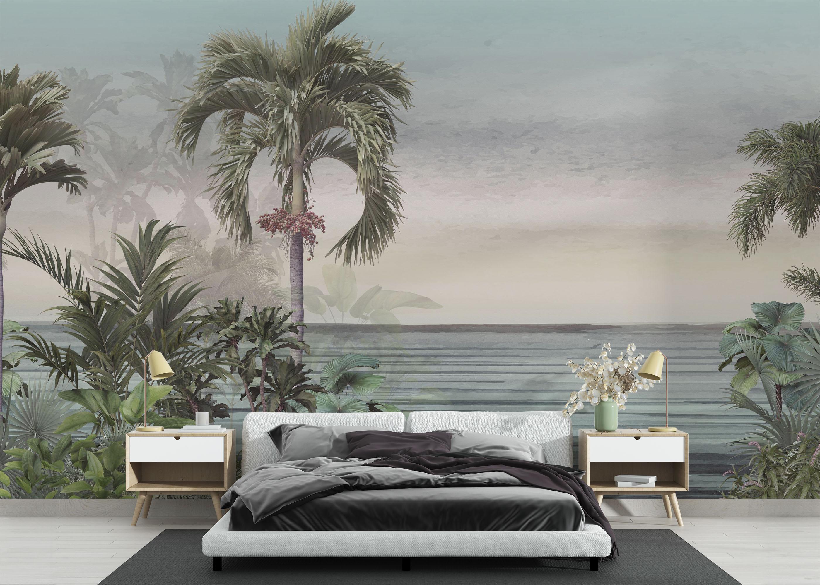 Fototapet Waterside mockup 3