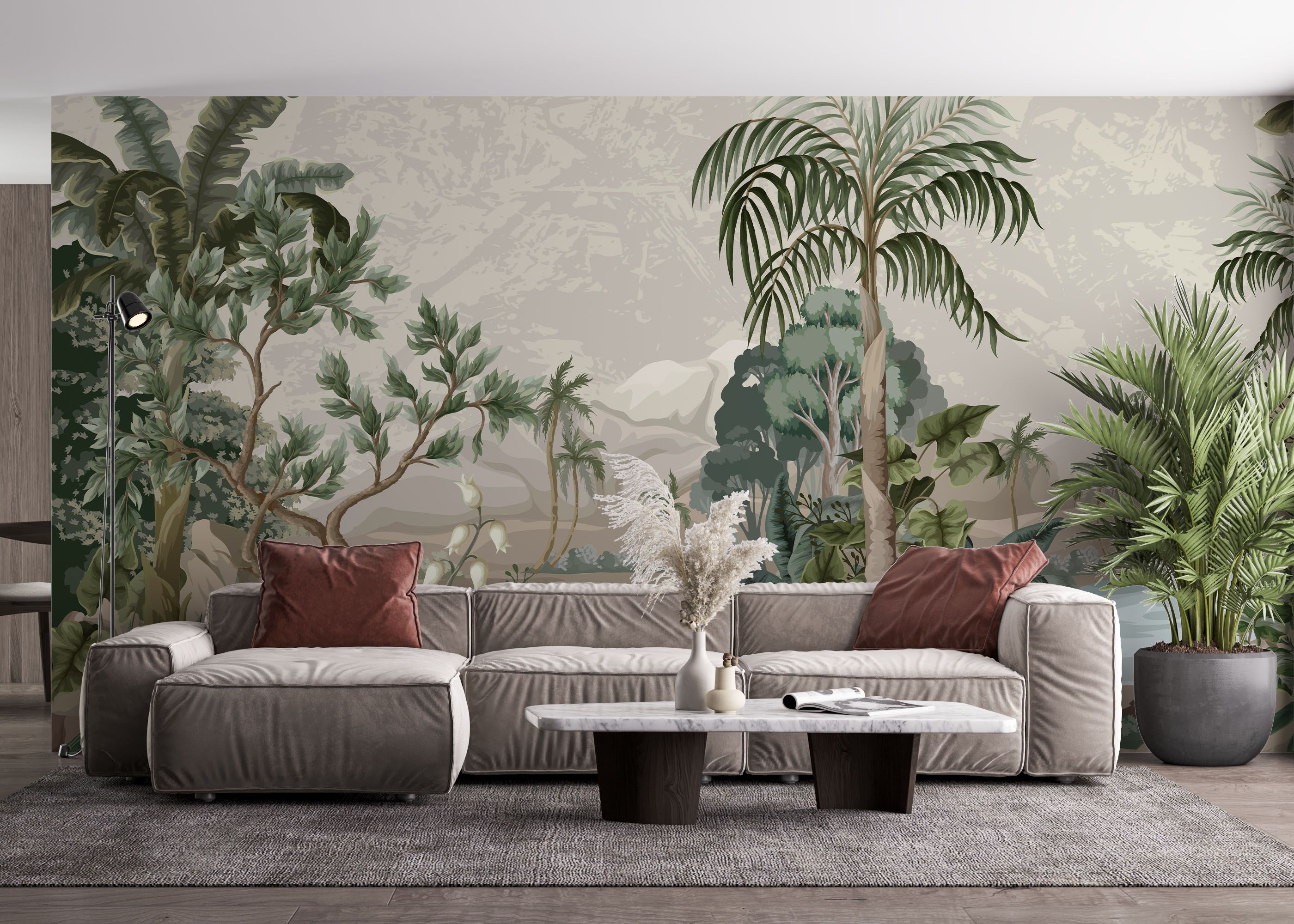 Jungle Palm Lake mockup 4