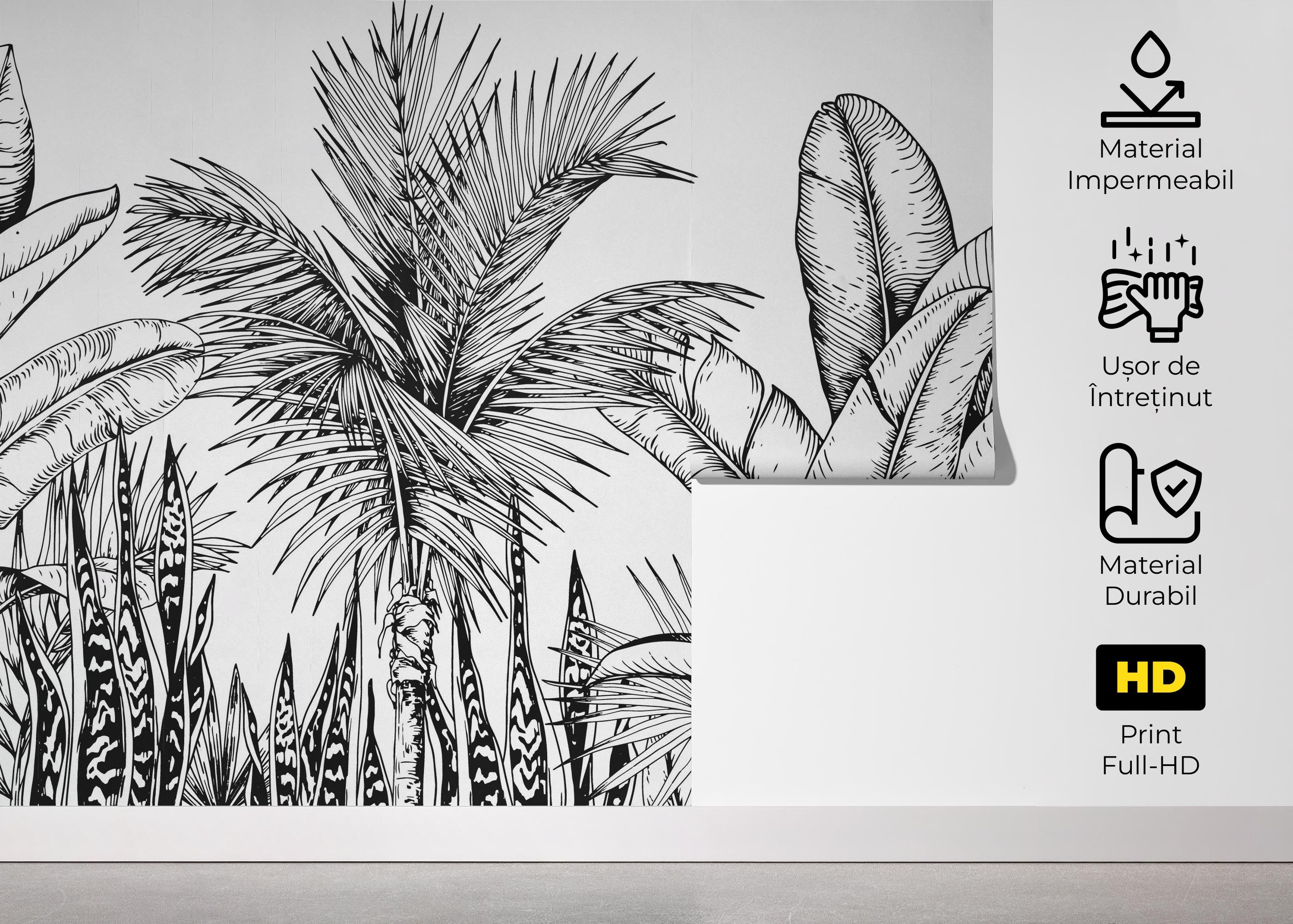 Black White Jungle mockup 5