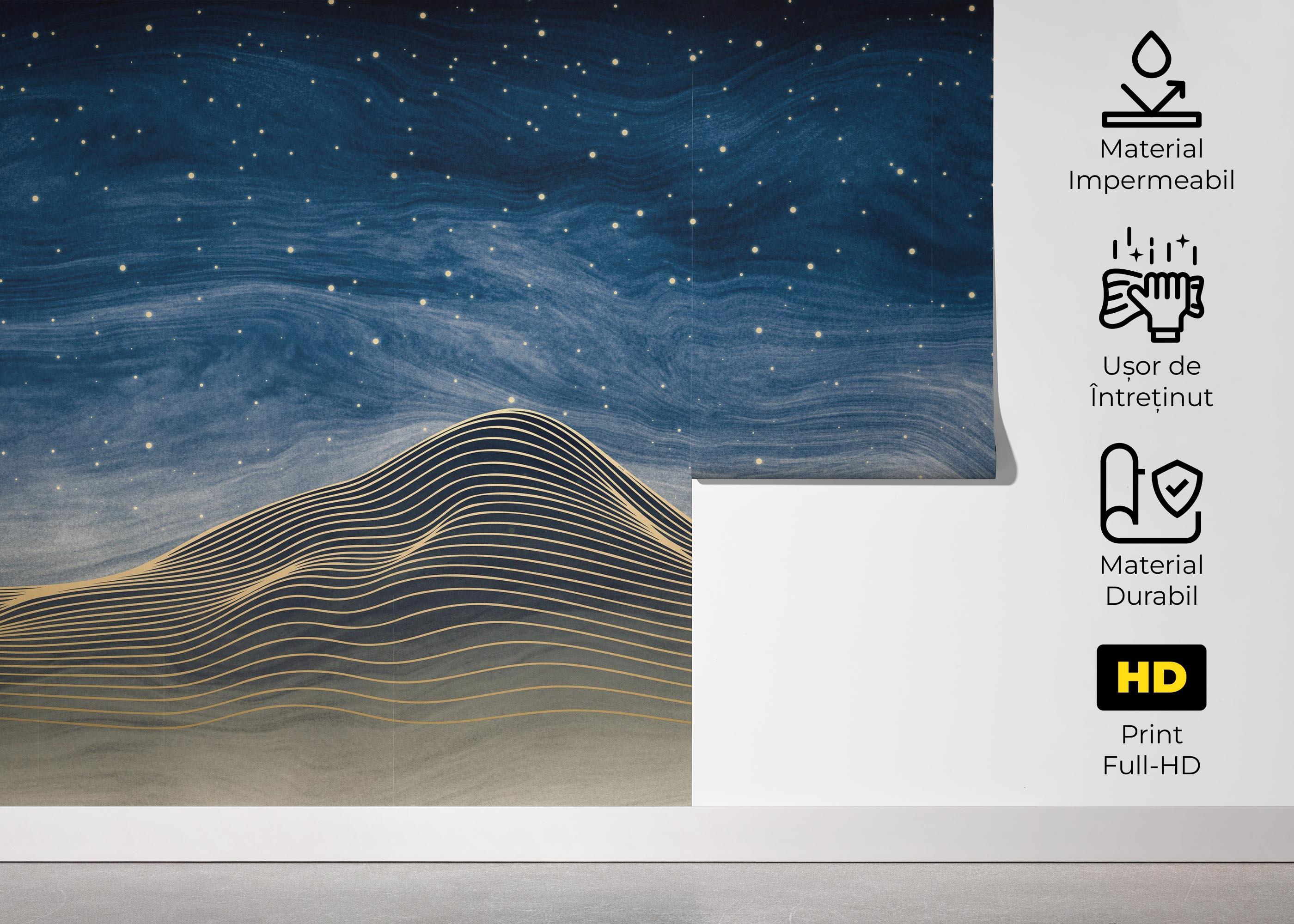 Fototapet Desert Night mockup 5