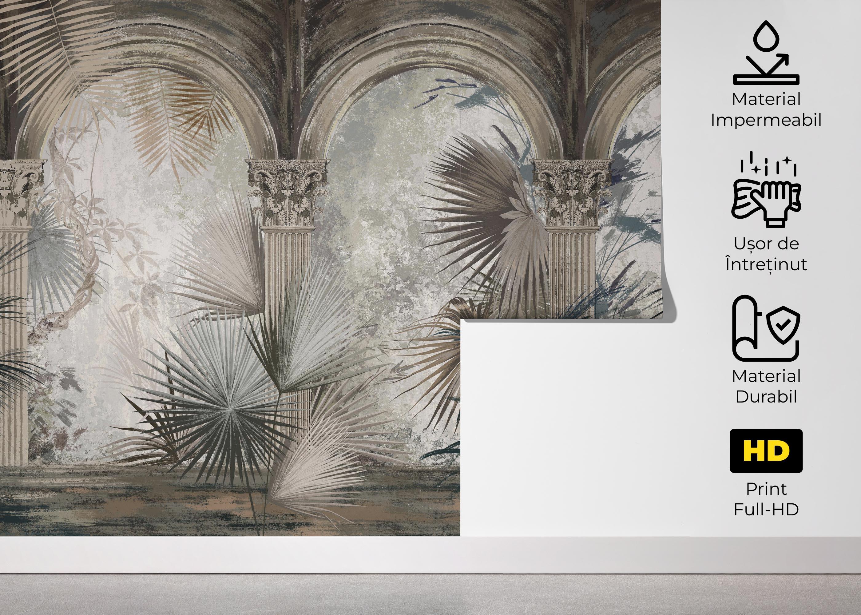 Fototapet Greek Colums mockup 5