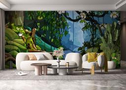 Cartoon Jungle Art mockup 6