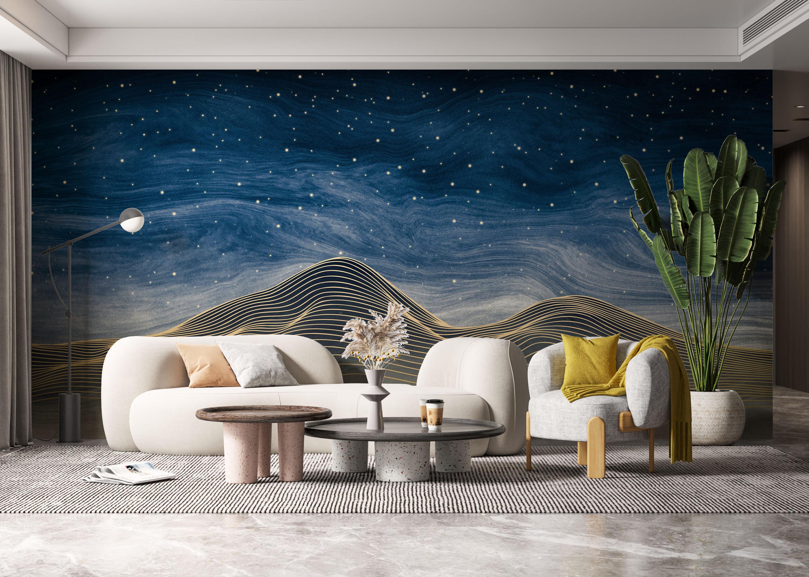 Fototapet Desert Night mockup 6