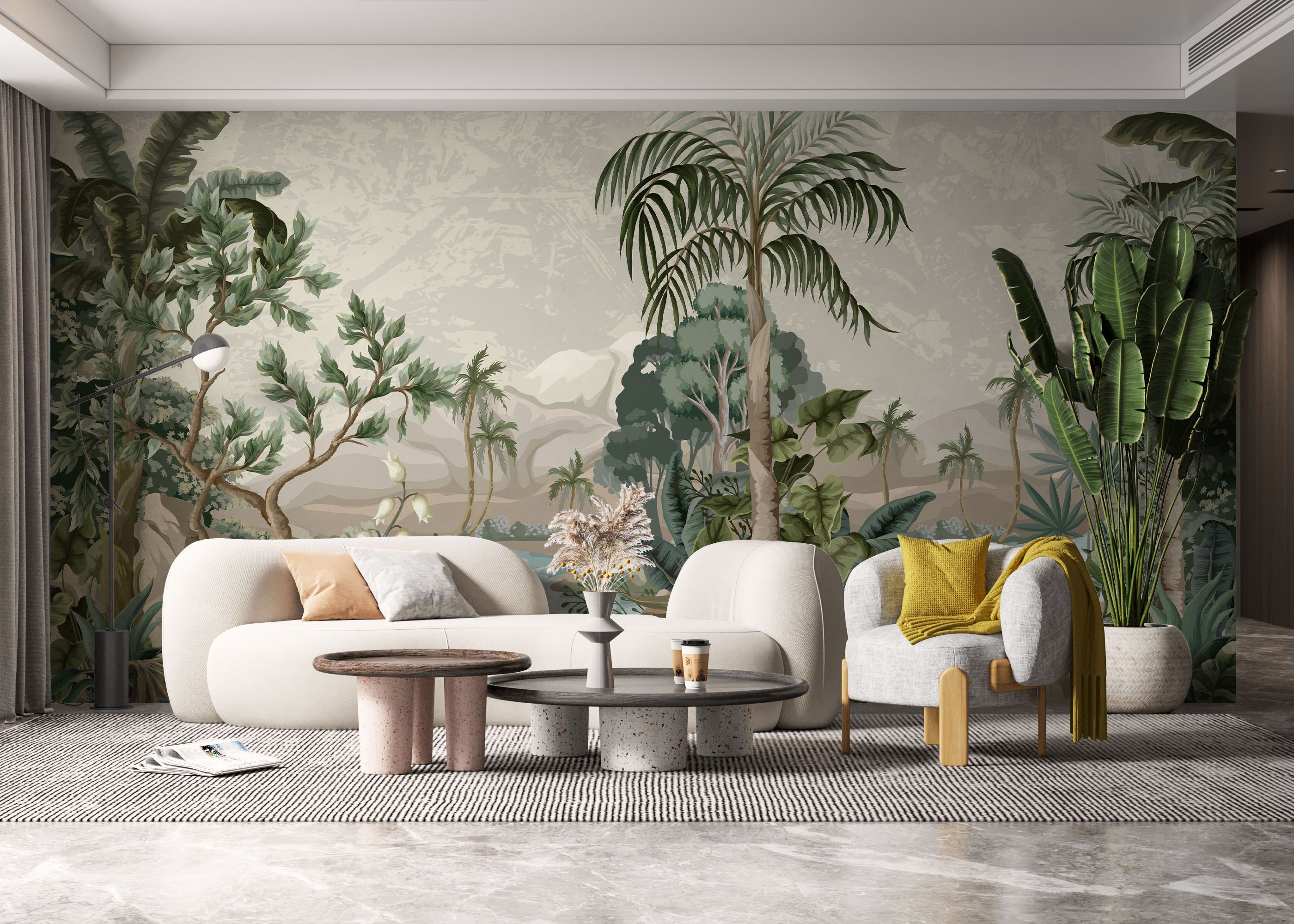 Jungle Palm Lake mockup 6