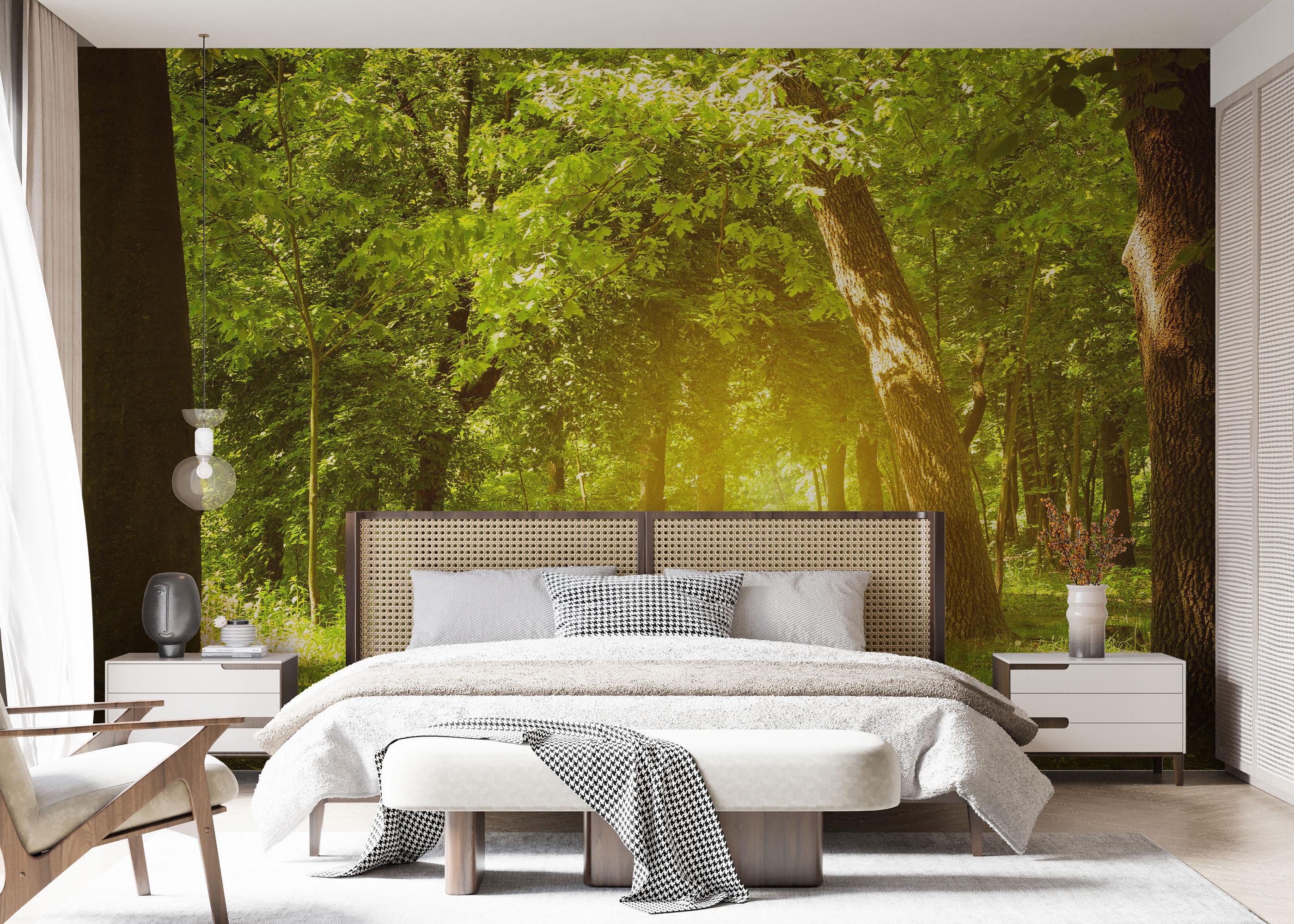 Fototapet Forest Road mockup 7