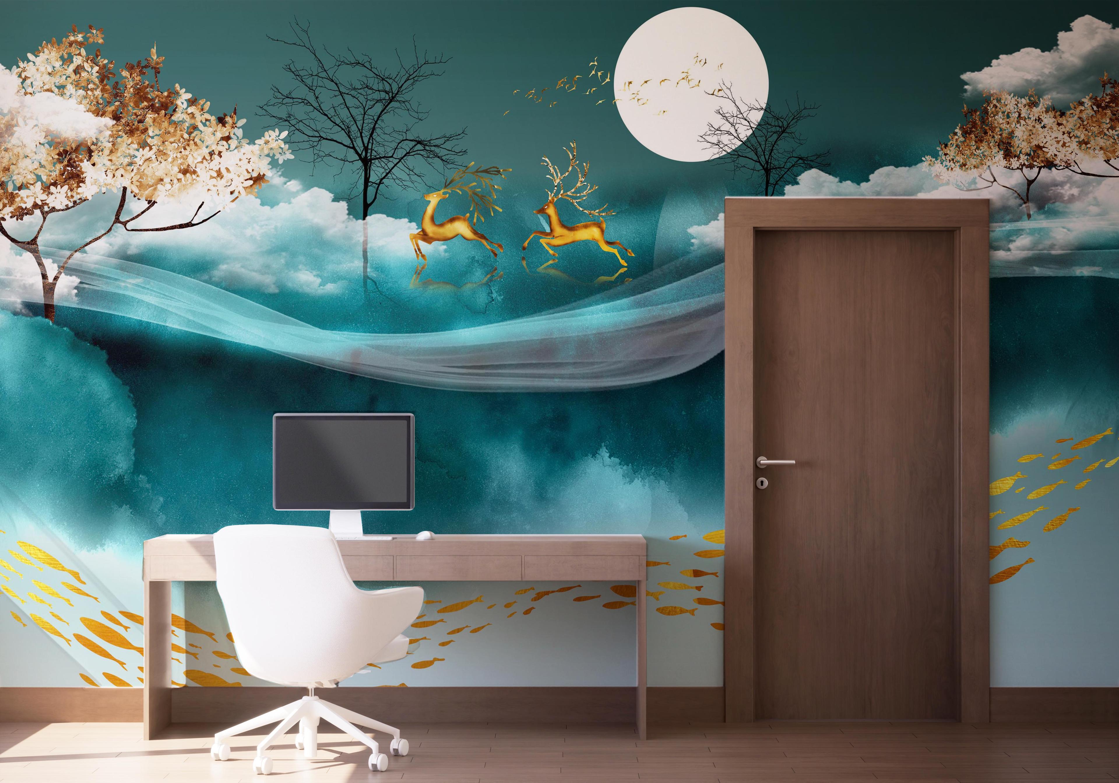 Fototapet Frozen Dream mockup 1
