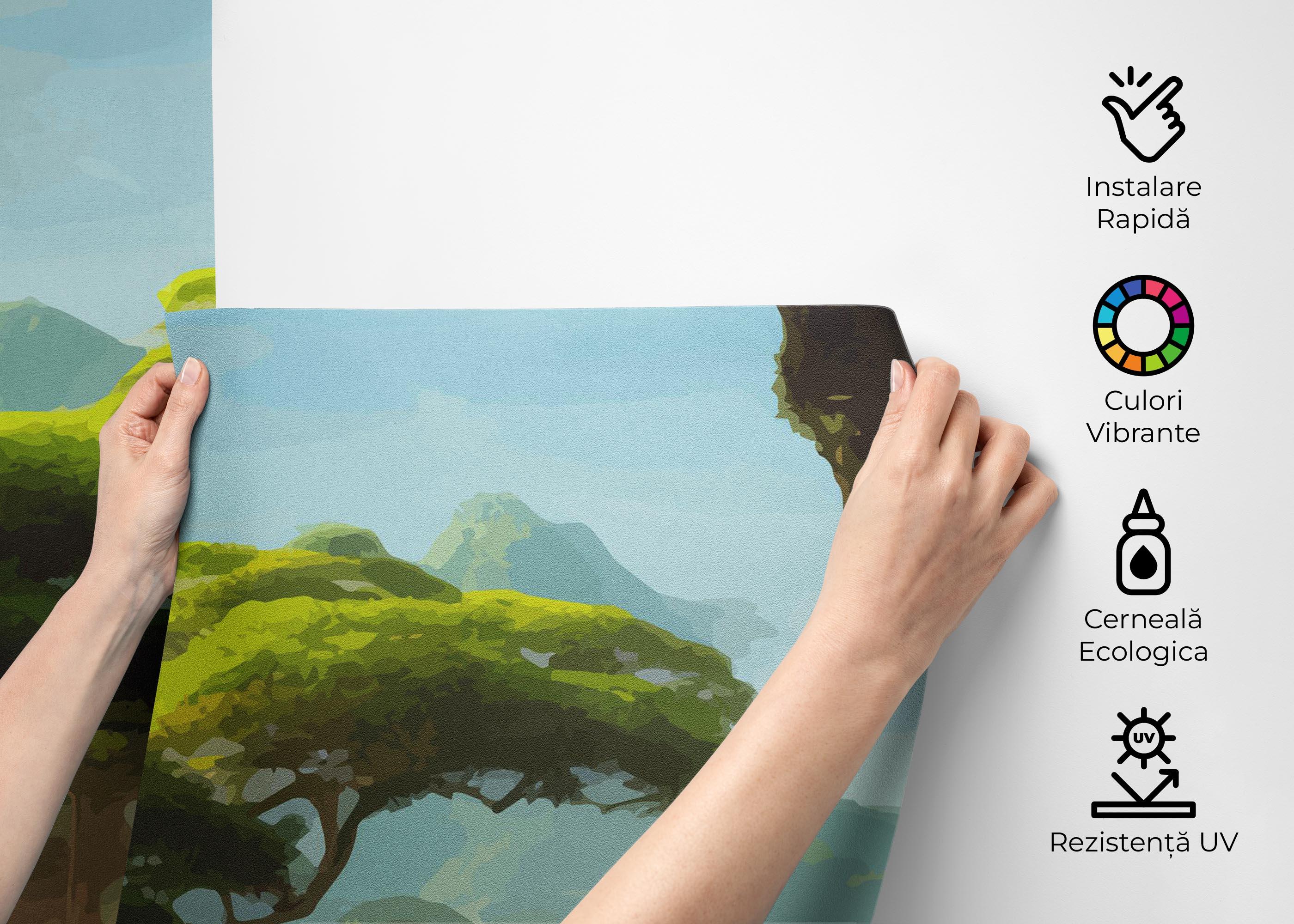 Fototapet Daylight Tree Forest mockup 2