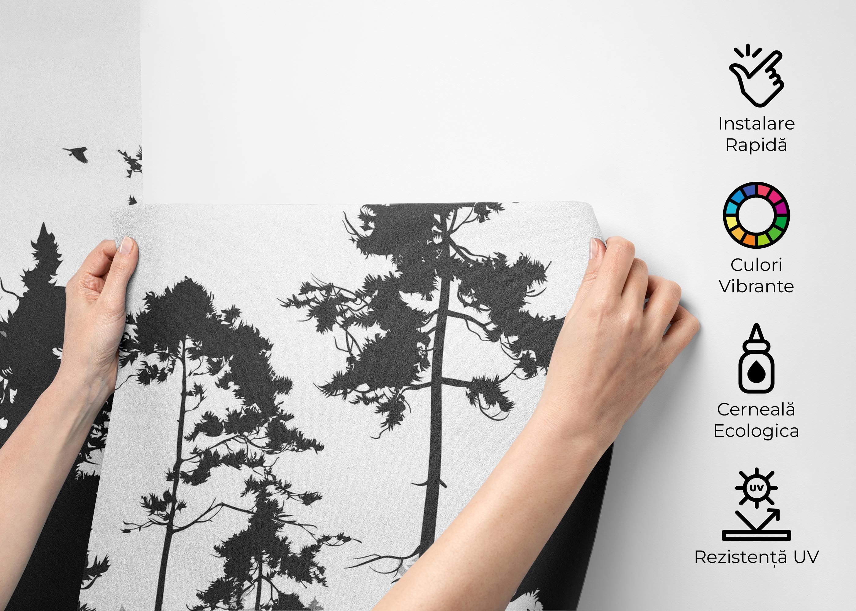 Grey Forest Deer mockup 2