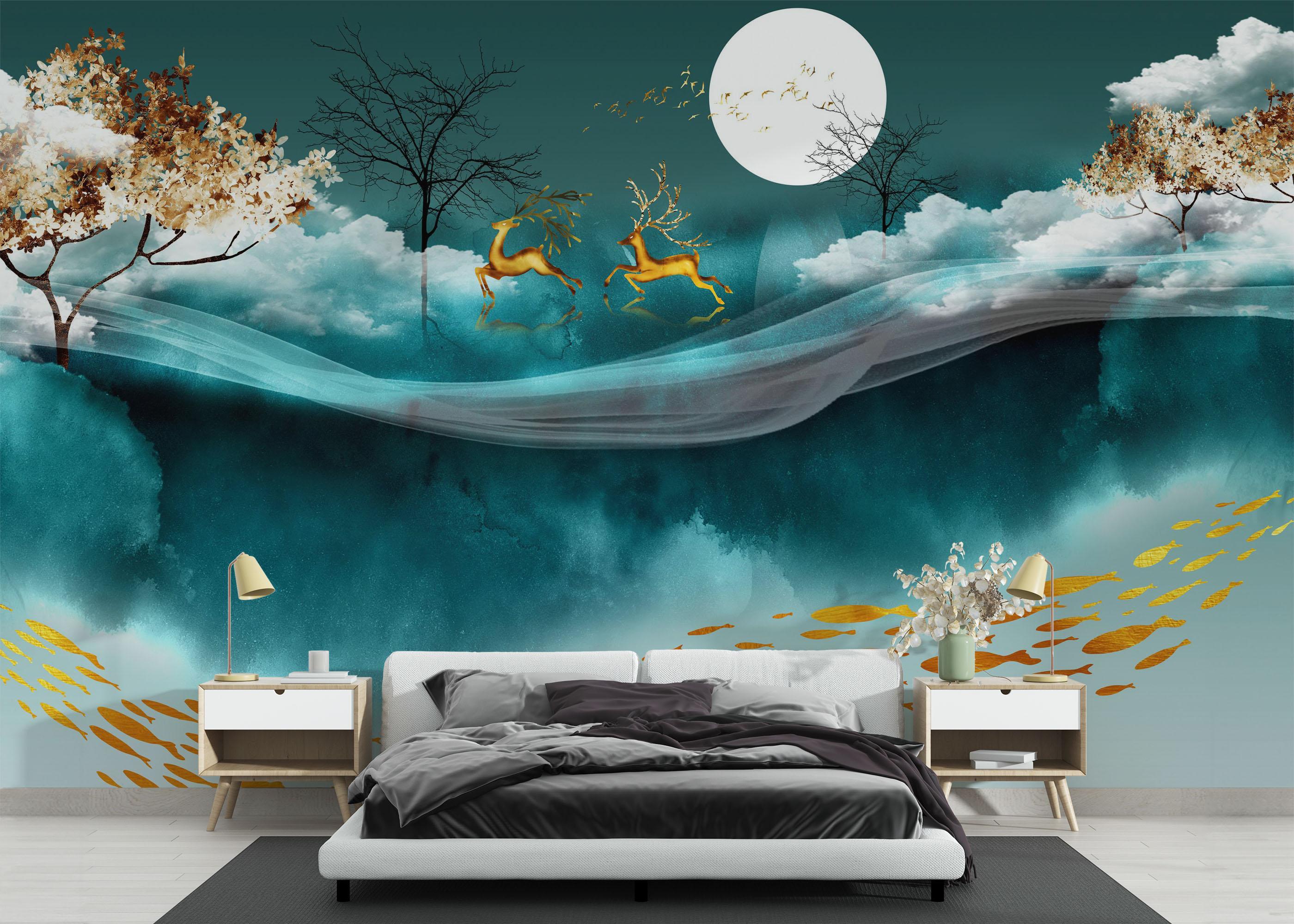 Fototapet Frozen Dream mockup 3