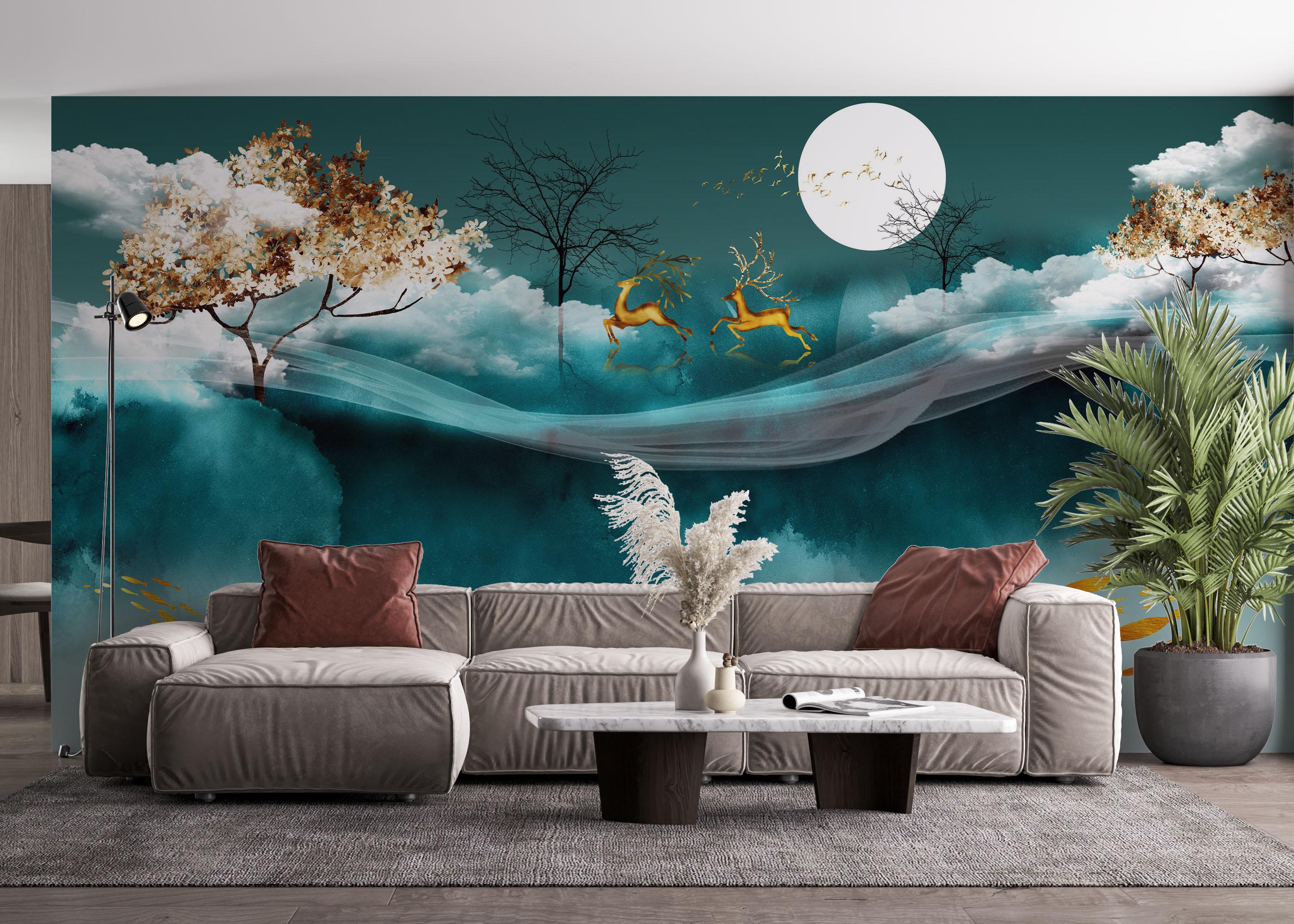 Fototapet Frozen Dream mockup 4