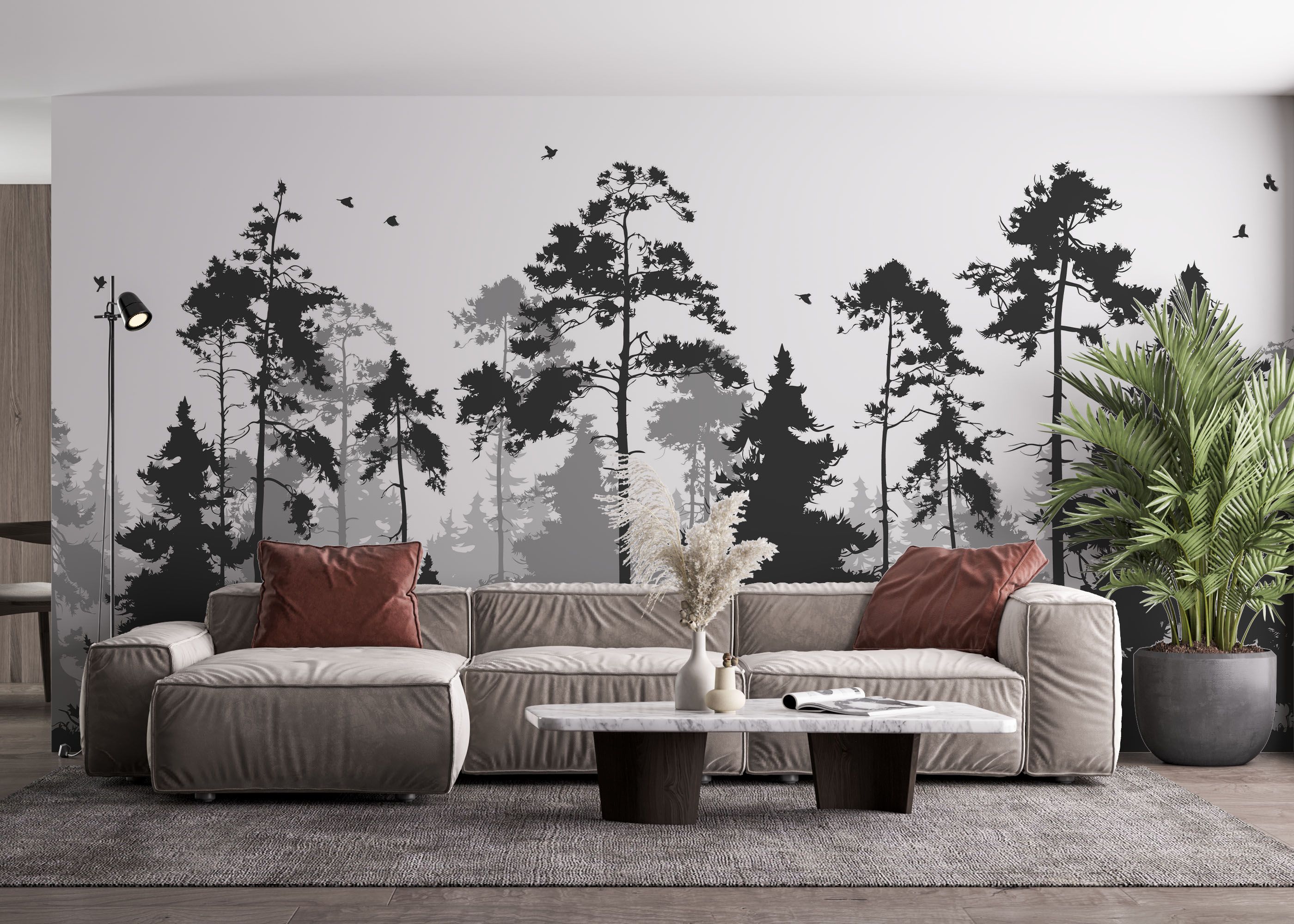 Grey Forest Deer mockup 4