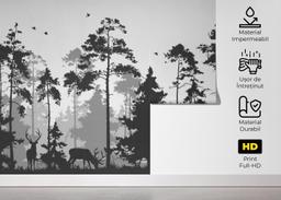 Grey Forest Deer mockup 5