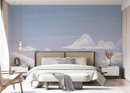 Cartoon Clouds Art mockup 7