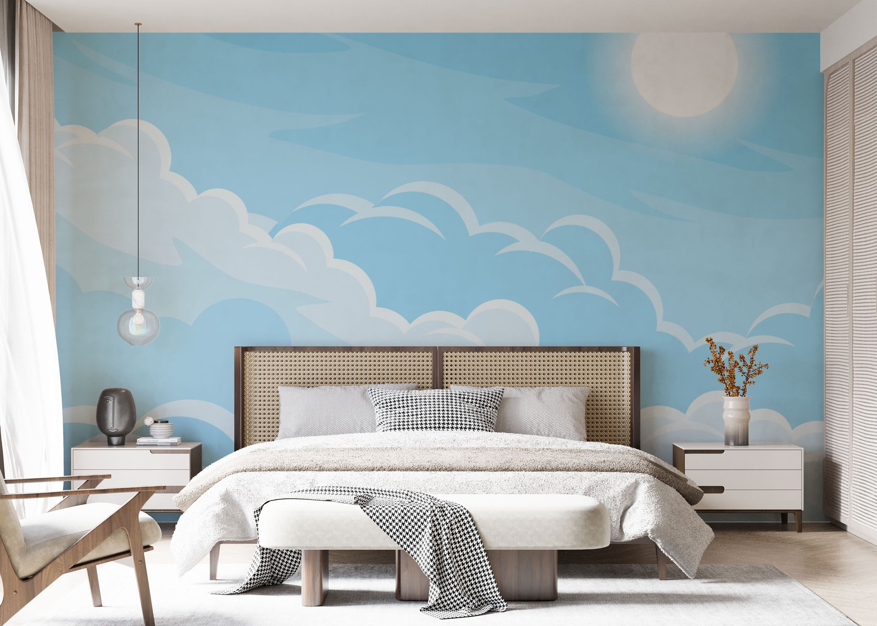 Simple Blue Cloud mockup 7