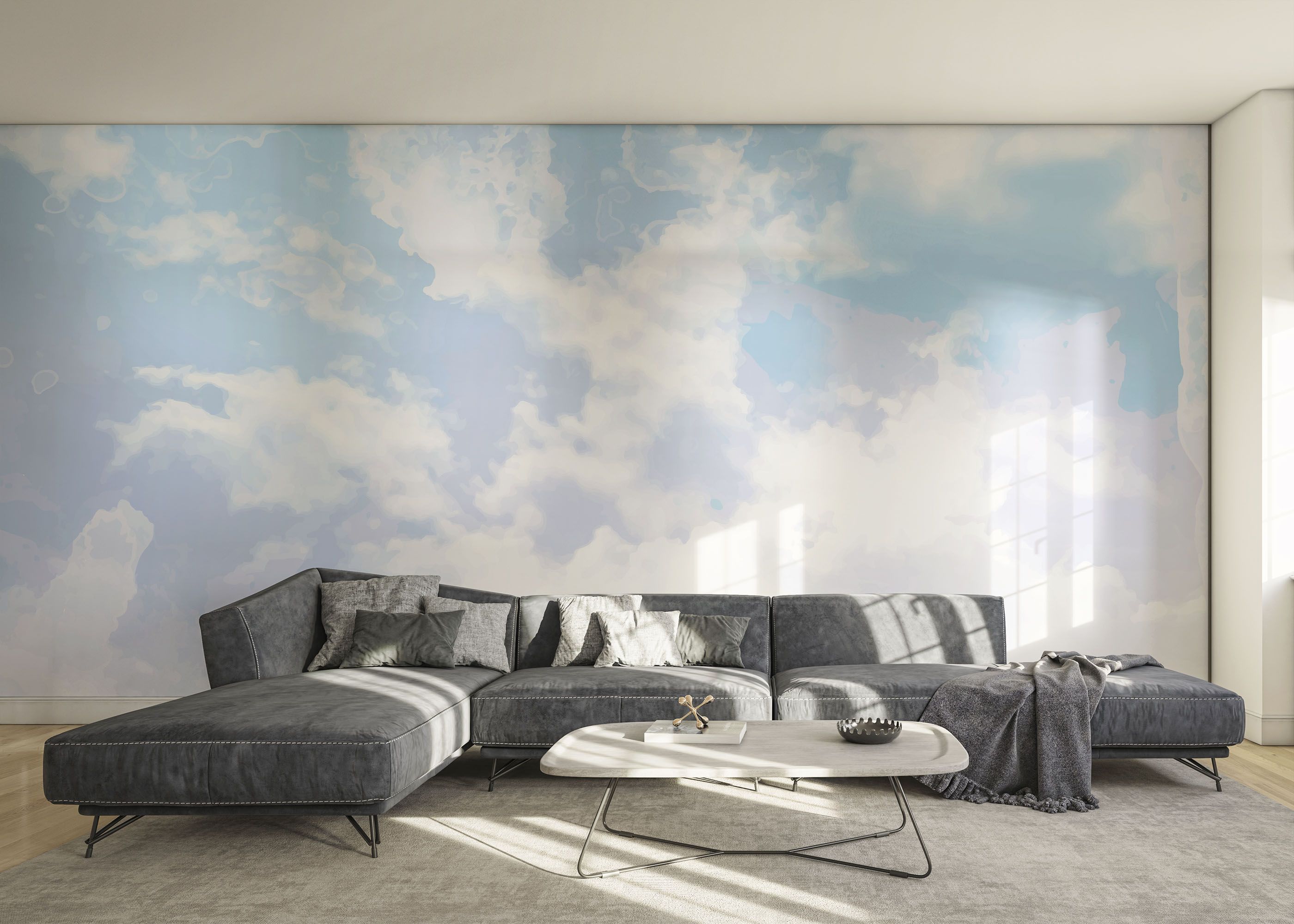 Angelic Clouds Art mockup 0