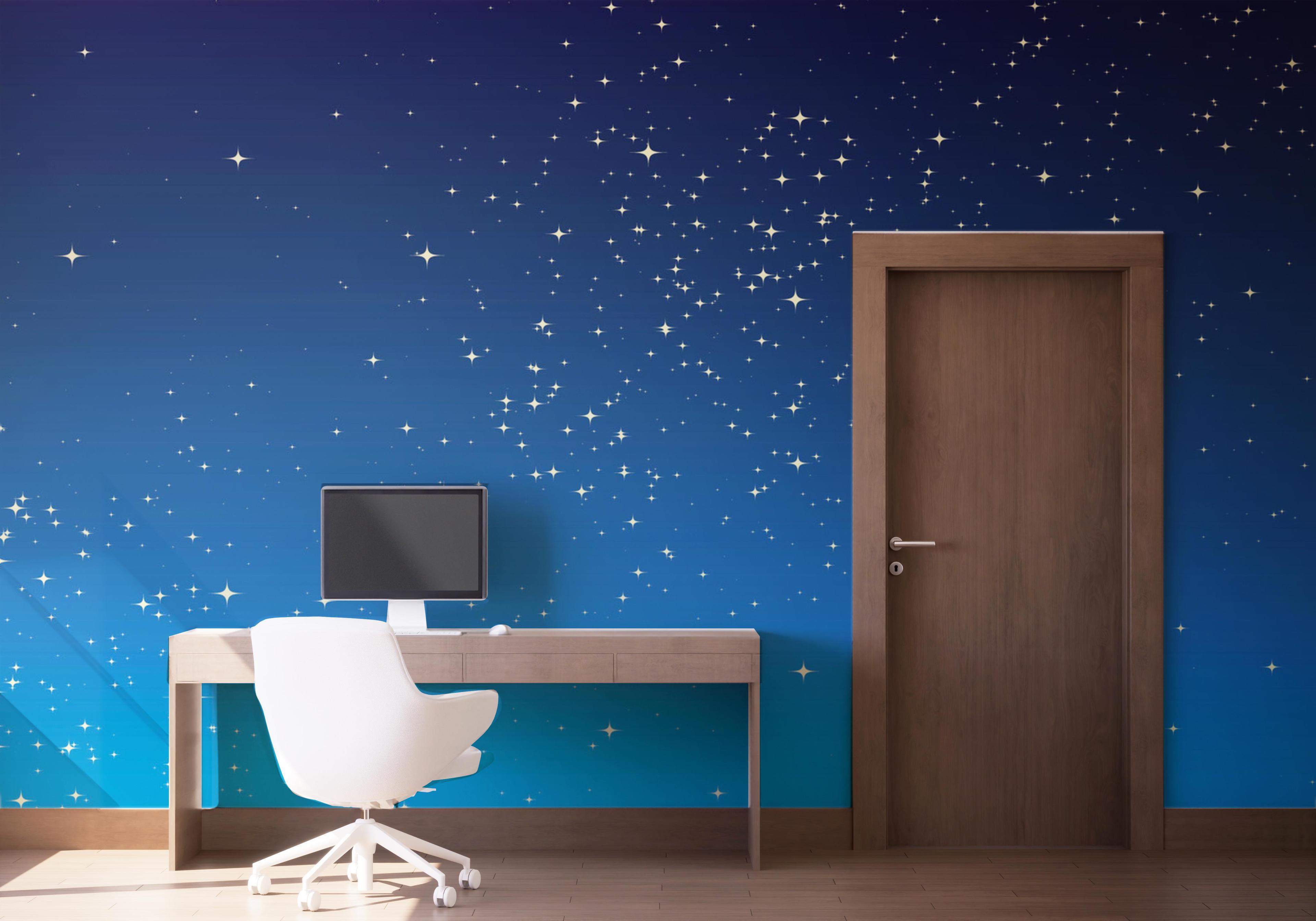 Fototapet Starry Sky mockup 1