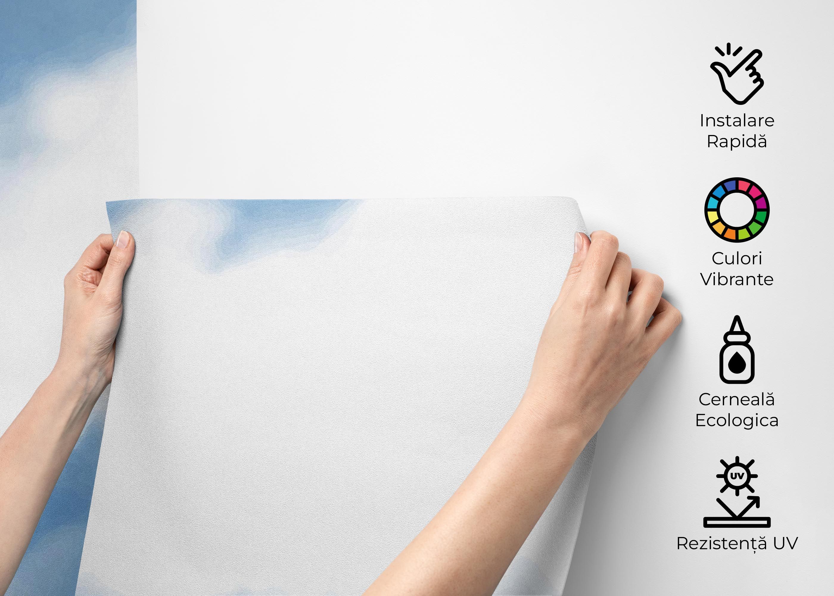 Blue White Sky mockup 2